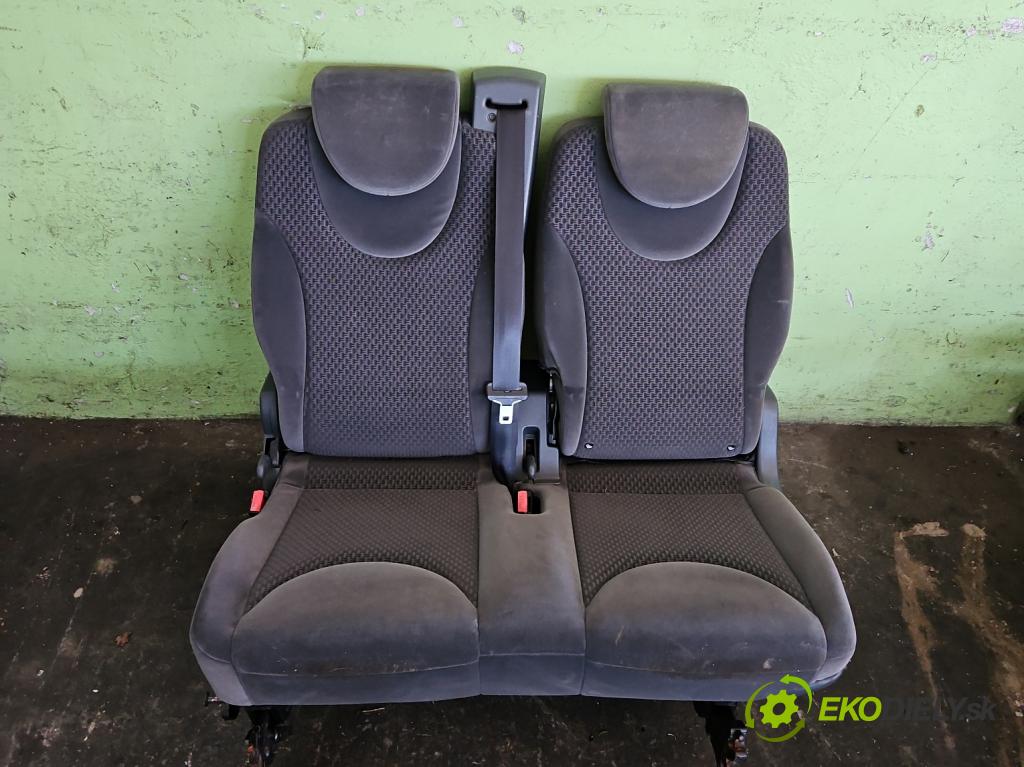 Fiat Scudo II 2006-2016 2.0 jtd 136 HP manual 100 kW 1997 cm3 5- Sedačka zadné ľavý III 