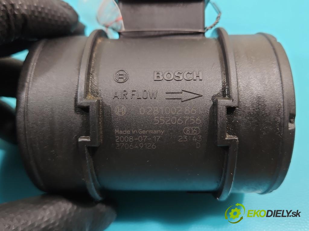 Alfa romeo 159 1.9 jtd 150 HP manual 110 kW 1910 cm3 5- průtokoměr: 55206756 (Váha vzduchu)