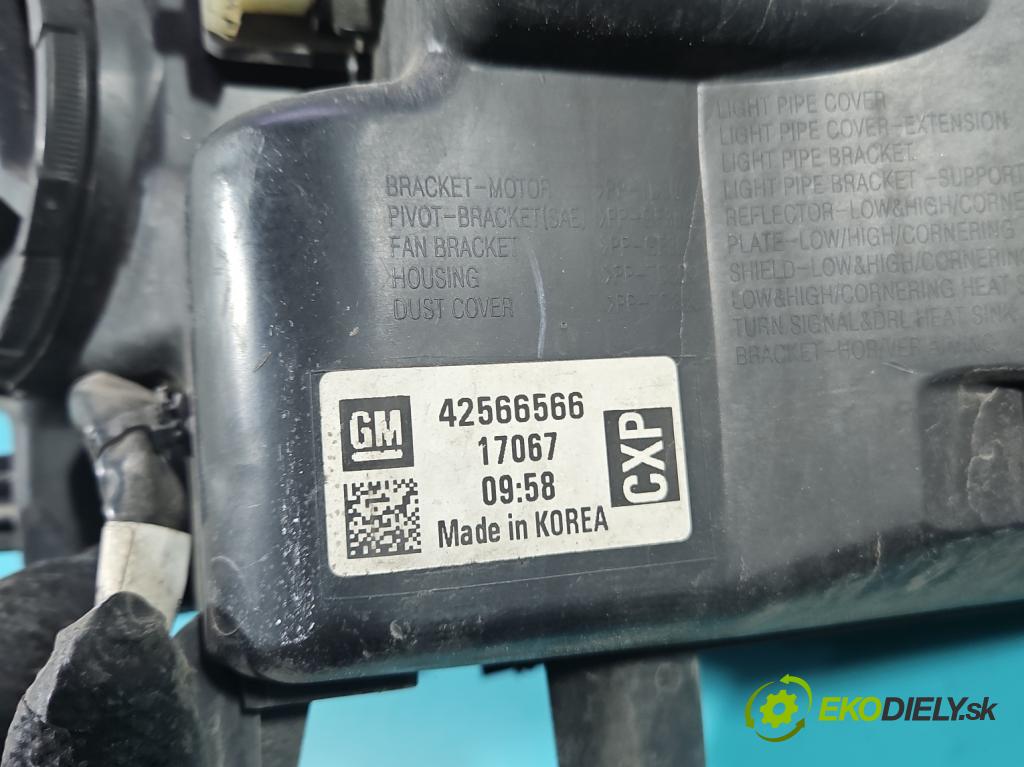 Opel Mokka A 2012-2019 1.6 cdti 136hp automatic 100 kW 1598 cm3 5- světlo levý 42566566 (Klika dveří ostatní)