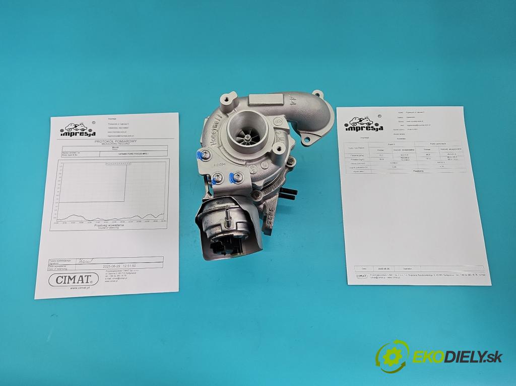Ford Focus Mk3 2010-2018 1.5 tdci 120 hp manual 88 kW 1499 cm3 5- Turbodmychadlo repasováno 819872-1
