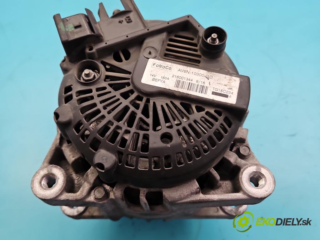 Ford Focus Mk3 2010-2018 1.5 tdci 120 HP manual 88 kW 1499 cm3 5- Alternator AV6N-10300-GD (Alternátor)