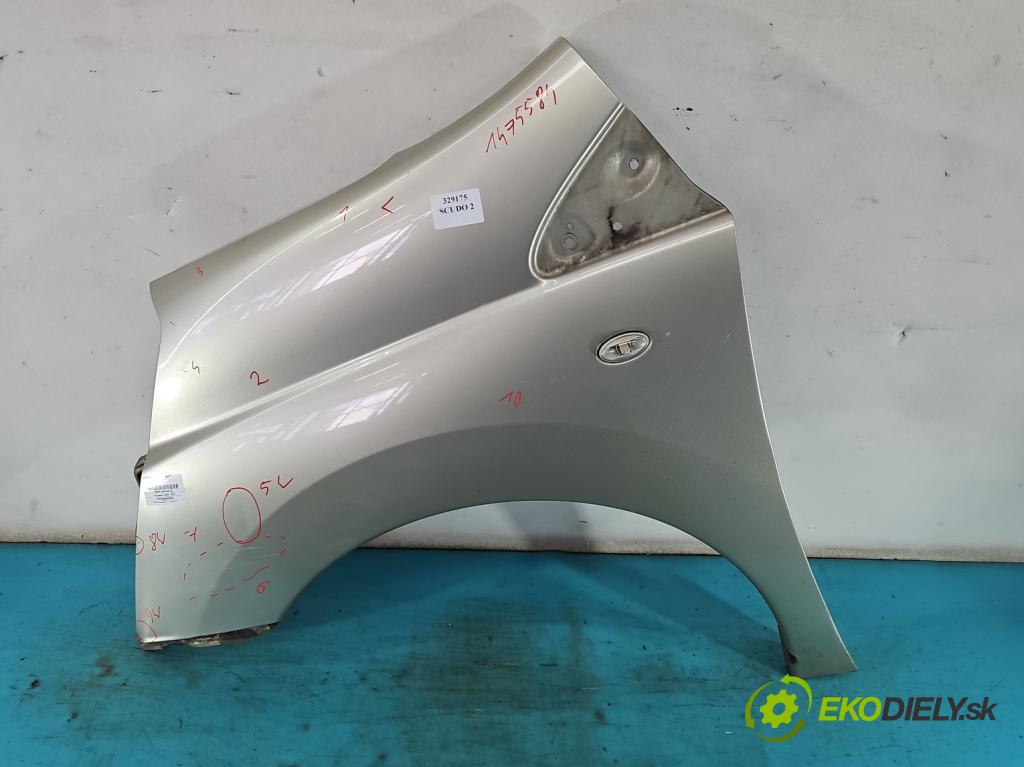 Fiat Scudo II 2006-2016 2.0 jtd 136hp manual 100 kW 1997 cm3 5- blatnik přední levý  (Levý přední blatník)