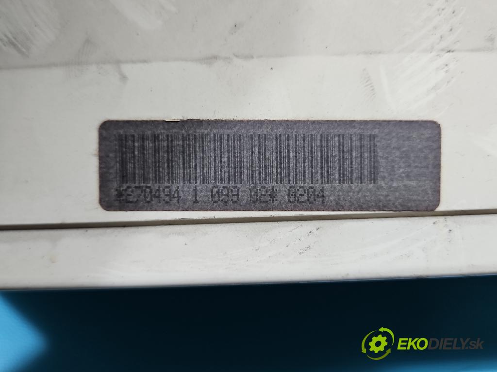 Vw Passat B4 1993-1997 2.0 8V 116 HP manual 85 kW 1984 cm3 4- prístrojovka/ budíky 3A0919033E (Prístrojová doska)