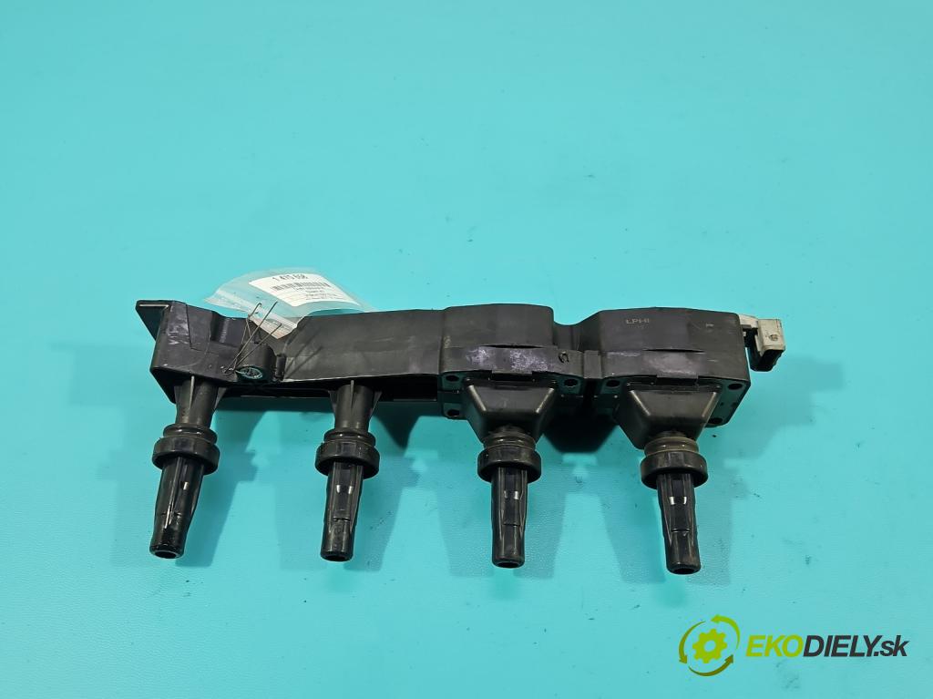 Peugeot 307 1.6 16V 109 HP manual 80 kW 1587 cm3 5- cievka zapaľovacia  (Zapaľovacia cievka)