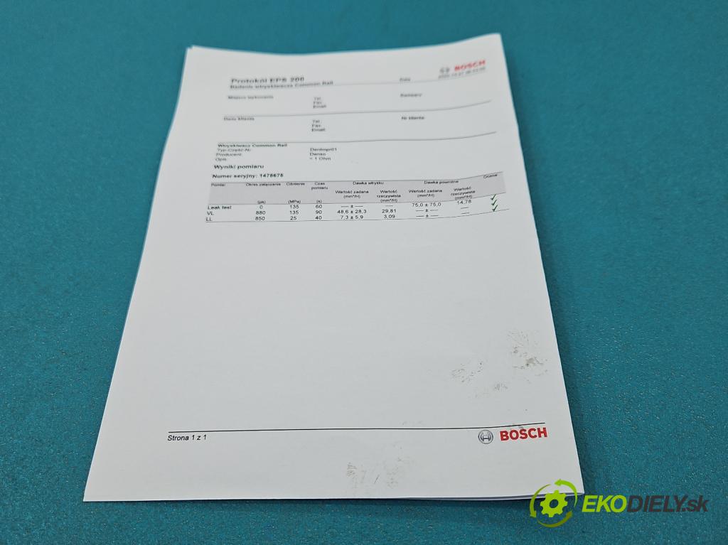 Nissan Primera P12 2001-2007 2.2 dci 126 HP manual 93 kW 2184 cm3 4- vstrek 16600AU600 (Vstrekovač paliva)