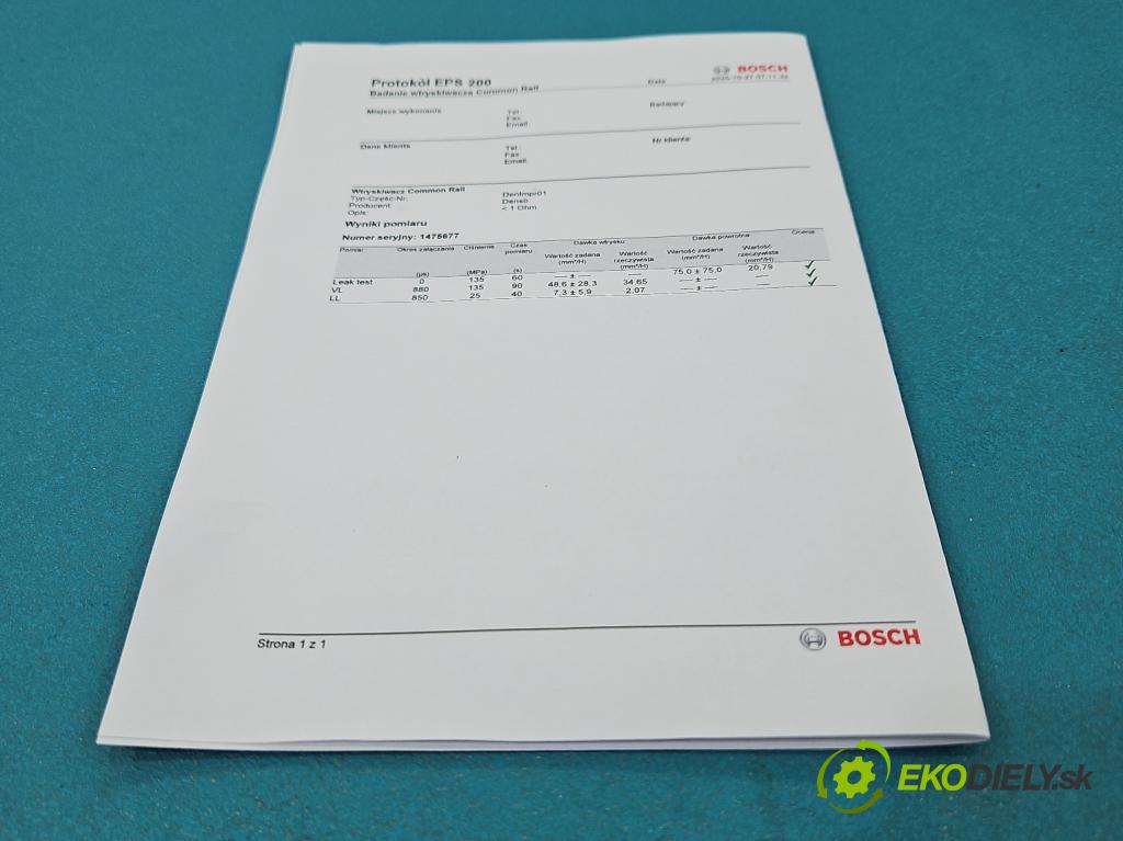 Nissan Primera P12 2001-2007 2.2 dci 126 HP manual 93 kW 2184 cm3 4- vstrek 16600AU600 (Vstrekovač paliva)