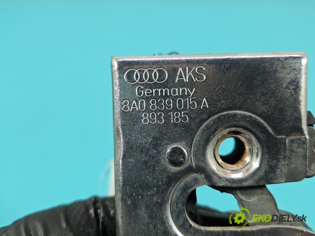 Audi 80 B4 1991-1994 2.0 90 hp manual 66 kW 1984 cm3 4- zámek zadní levý 8A0839015A
