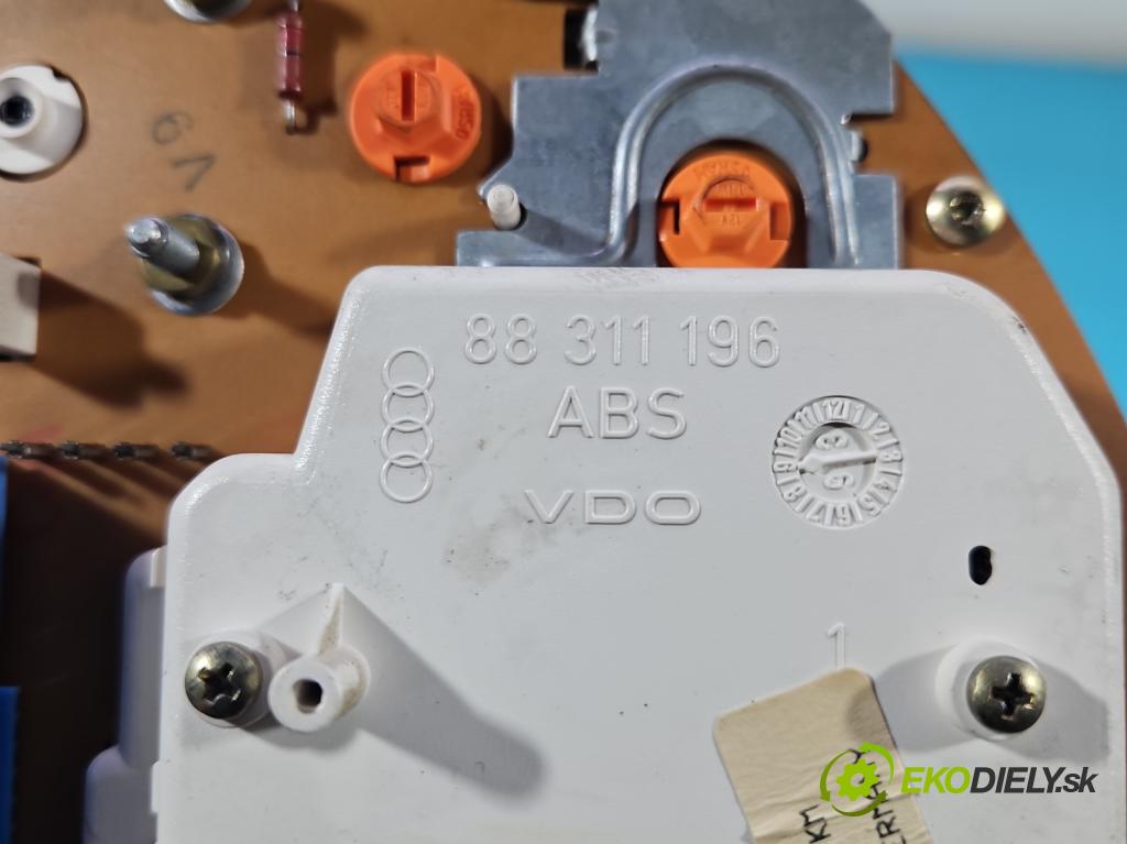 Audi 80 B4 1991-1994 2.0 90 HP manual 66 kW 1984 cm3 4- prístrojovka/ budíky 8A0919033CA (Prístrojová doska)