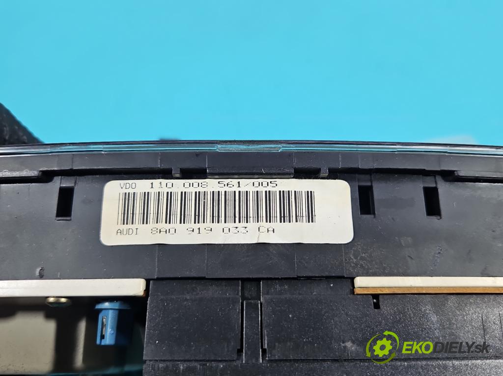 Audi 80 B4 1991-1994 2.0 90 HP manual 66 kW 1984 cm3 4- prístrojovka/ budíky 8A0919033CA (Prístrojová doska)