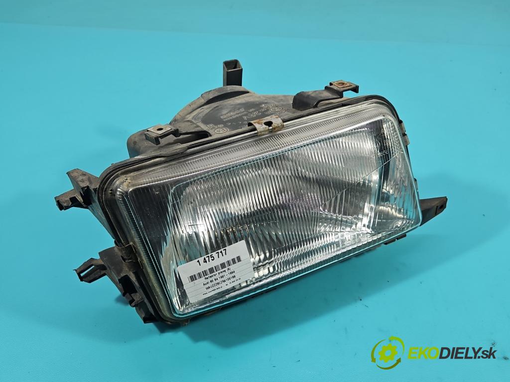 Audi 80 B4 1991-1994 2.0 90 HP manual 66 kW 1984 cm3 4- Reflektor: pravý  (Svetlo predné pravé)