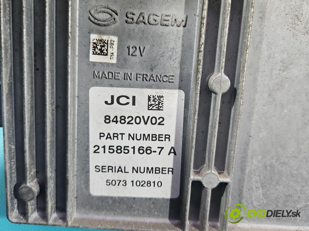 Citroen C2 1.4 8V 73 HP manual 54 kW 1360 cm3 3- riadiaca jednotka motora 9649433980
