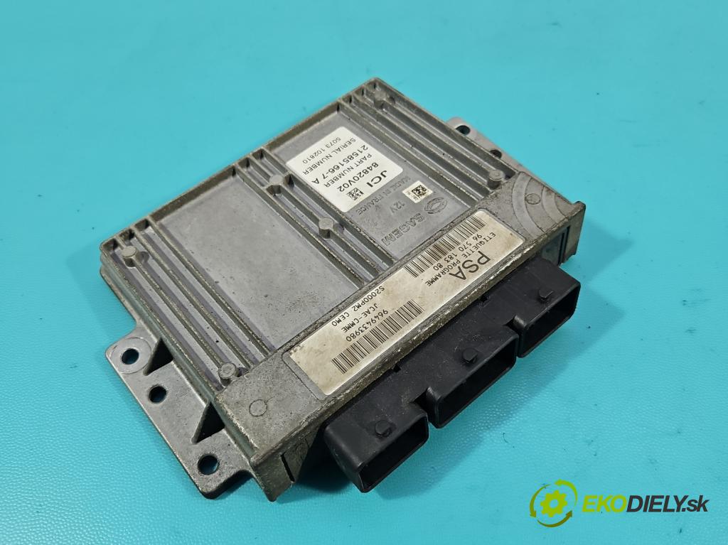 Citroen C2 1.4 8V 73 HP manual 54 kW 1360 cm3 3- riadiaca jednotka motora 9649433980
