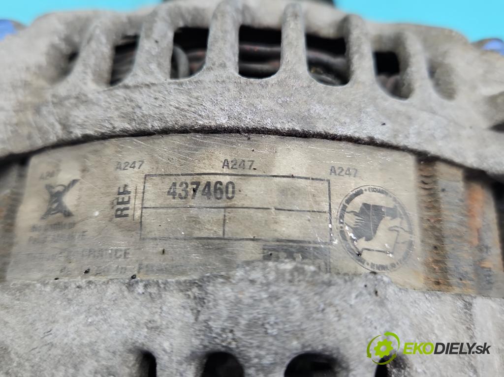 Citroen C2 1.4 8V 73 HP manual 54 kW 1360 cm3 3- Alternator  (Alternátor)