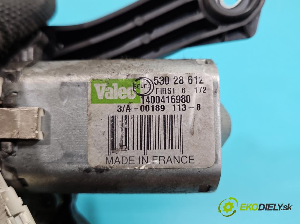 Fiat Scudo II 2006-2016 2.0 jtd 136hp manual 100 kW 1997 cm3 5- motor stěrače zadní 1400416980