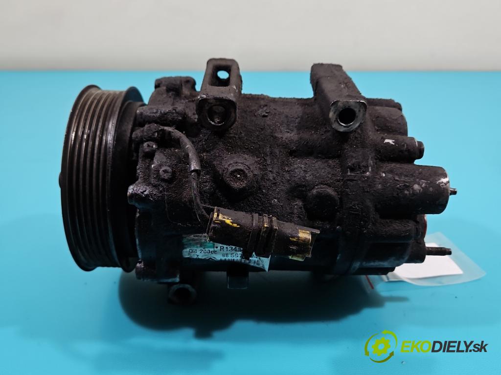 Fiat Scudo II 2006-2016 2.0 jtd 136 HP manual 100 kW 1997 cm3 5- Kompresor: klimatizácie 9659749480 (Kompresor klimatizácie)