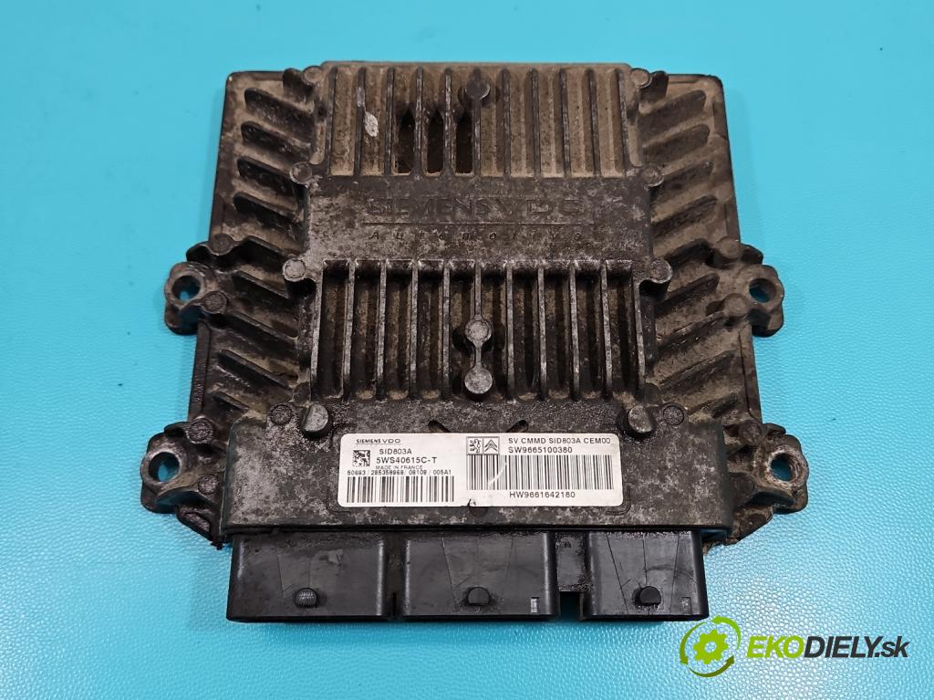Fiat Scudo II 2006-2016 2.0 jtd 136 HP manual 100 kW 1997 cm3 5- riadiaca jednotka motora 5WS40615C-T