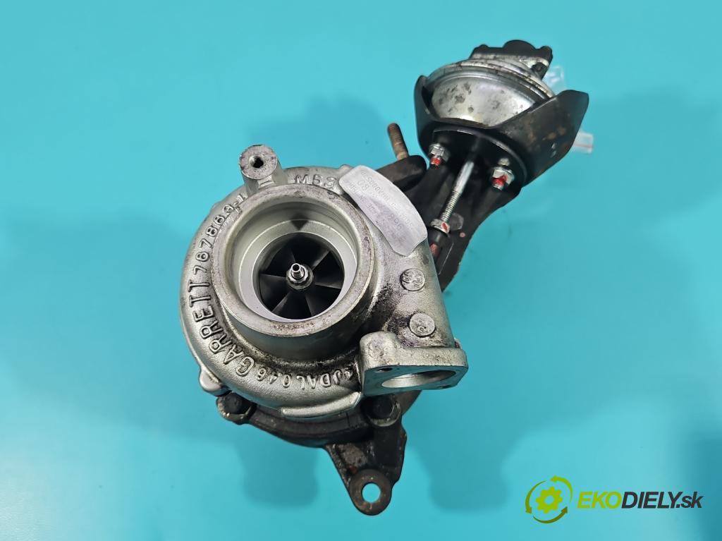Fiat Scudo II 2006-2016 2.0 jtd 136 HP manual 100 kW 1997 cm3 5- turbodúchadlo, turbo 756047-5 (Turbodúchadlo (kompletné))
