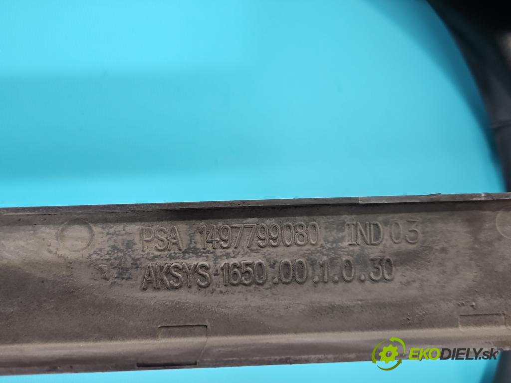 Fiat Scudo II 2006-2016 2.0 jtd 136 HP manual 100 kW 1997 cm3 5- pas predný 1497799080 (Výstuhy predné)