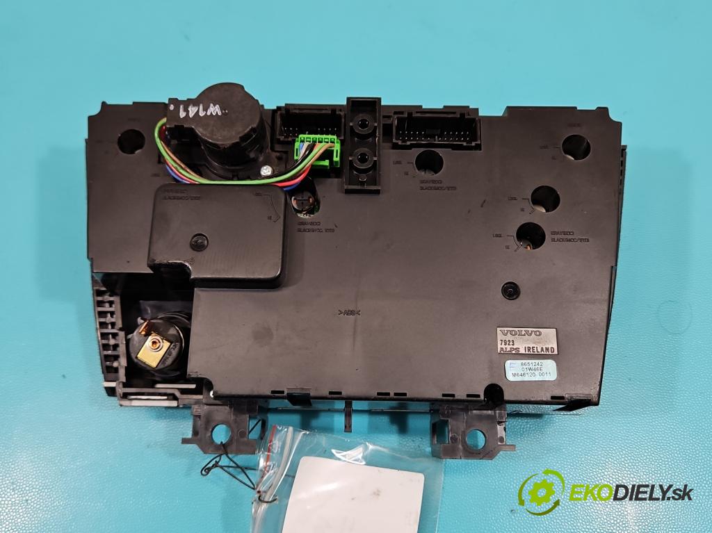 Volvo S60 I 2000-2010 2.4 20V 140 HP manual 103 kW 2435 cm3 4- panel kúrenia 8651242