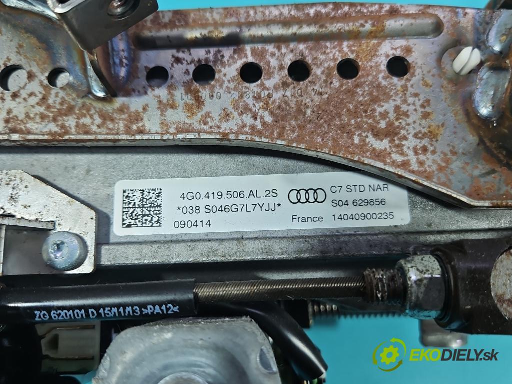 Audi A7 4G 2010-2018 4.0 V8 TFSI 420hp automatic 309 kW 3993 cm3 5- Sloupek volant 4G0419506AL (Tyč řízení (volantu))