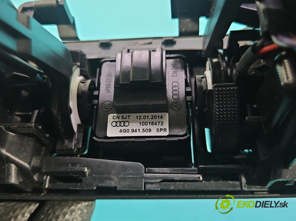 Audi A7 4G 2010-2018 4.0 V8 TFSI 420 hp automatic 309 kW 3993 cm3 5- Mřížka: kúrenia stredová 4G1820951 (Mriežka kúrenia (fukár))