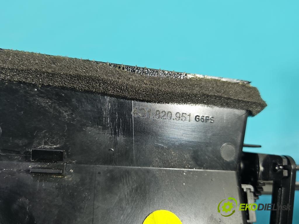 Audi A7 4G 2010-2018 4.0 V8 TFSI 420 hp automatic 309 kW 3993 cm3 5- Mřížka: kúrenia stredová 4G1820951 (Mriežka kúrenia (fukár))