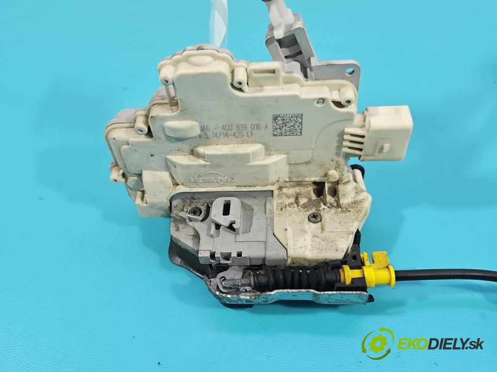 Audi A7 4G 2010-2018 4.0 V8 TFSI 420hp automatic 309 kW 3993 cm3 5- zámek zadní pravý 4G0839016A