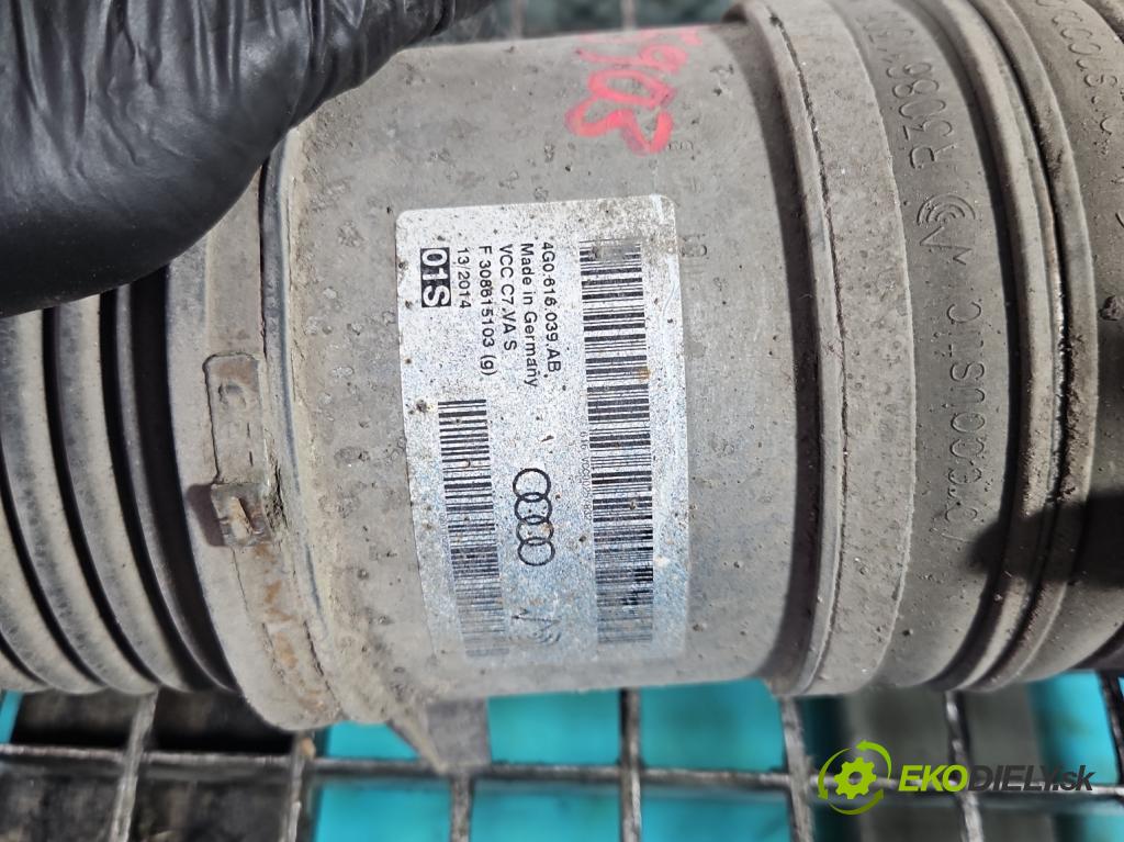 Audi A7 4G 2010-2018 4.0 V8 TFSI 420 hp automatic 309 kW 3993 cm3 5- tlmič predné ľavý 4G0616039AB (Kľučka dverí ostatné)
