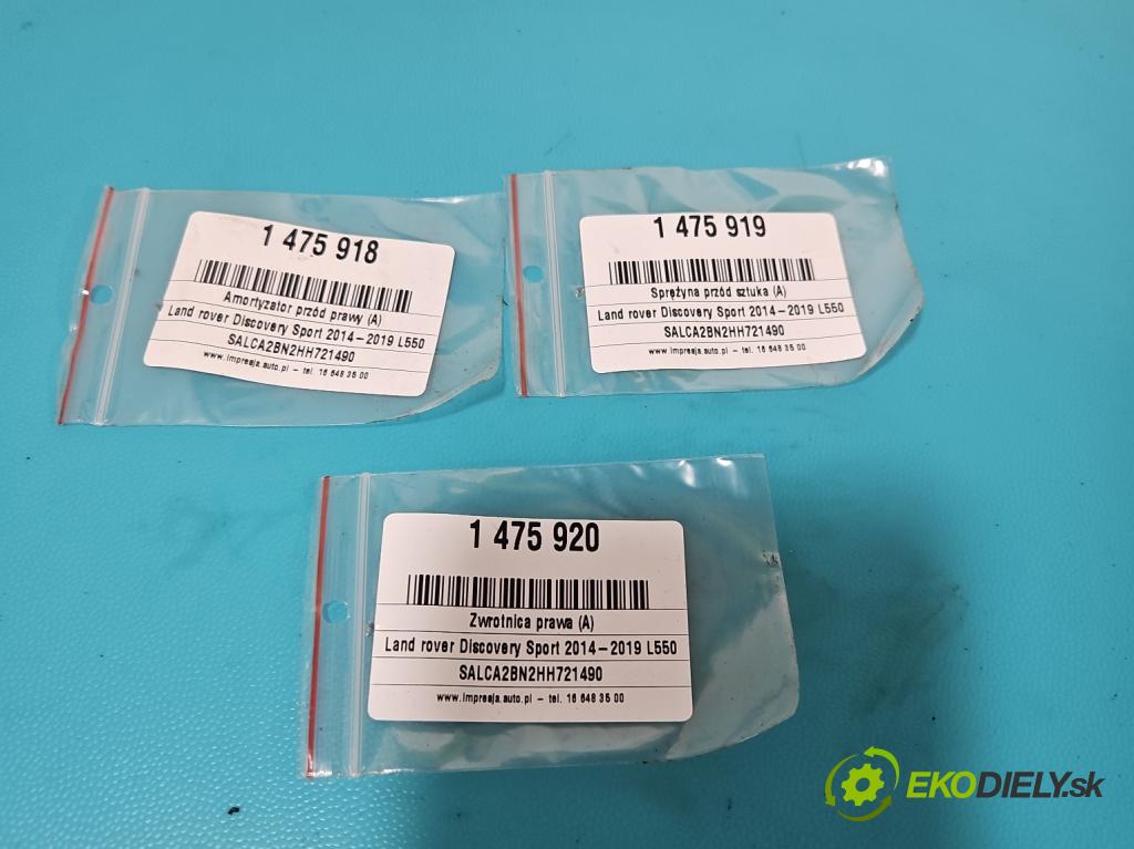 Land rover Discovery Sport 2014-2019 L550 2.0 Td 179KM automatic 132 kW 1999 cm3 5- náboj pravé  (Náboj kola)