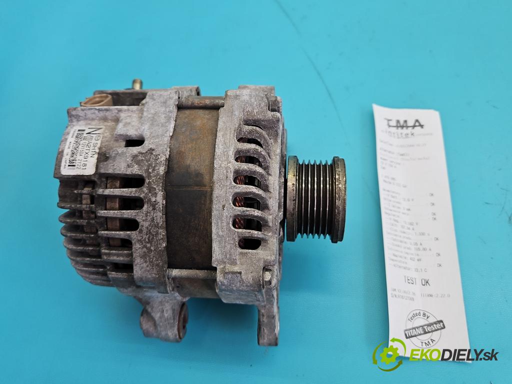 Mazda 6 III GJ 2012-2024 2.2d 150 HP manual 110 kW 2190 cm3 4- Alternator A2TX9181 (Alternátor)