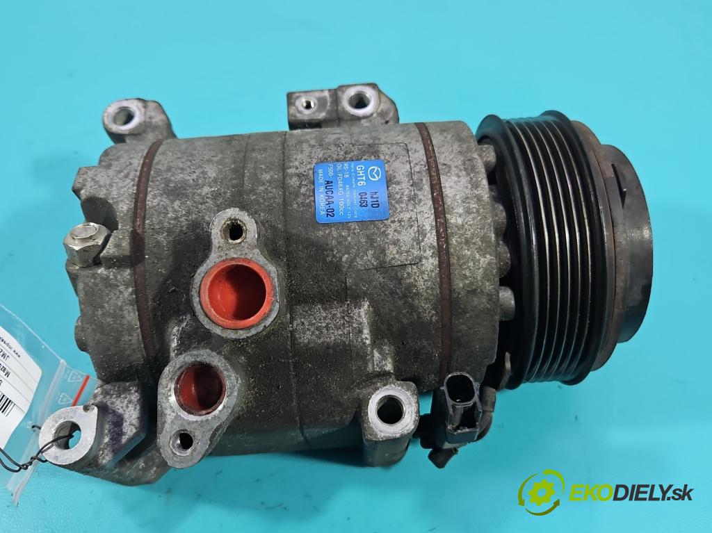 Mazda 6 III GJ 2012-2024 2.2d 150 HP manual 110 kW 2190 cm3 4- Kompresor: klimatizácie F500-AUCAA-02 (Kompresor klimatizácie)