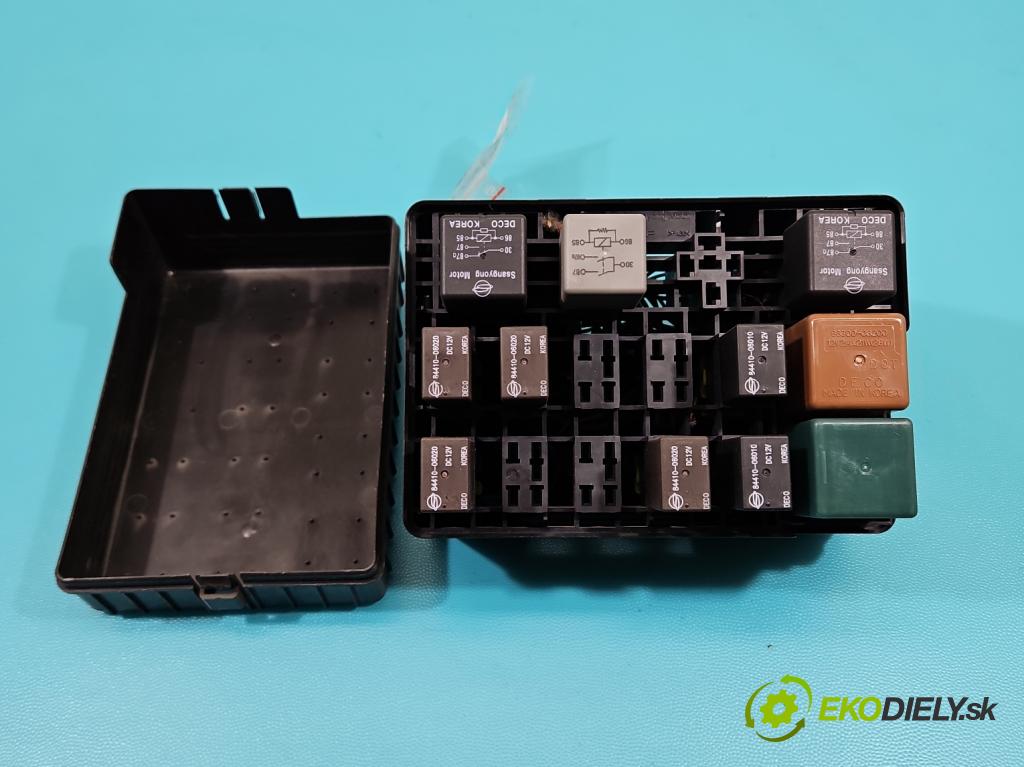 Ssangyong Rexton I 2001-2017 2.7 XDI 165 hp automatic 121 kW 2696 cm3 5- skříňka pojistková 82201-08144 (Pojistkové skříňky)