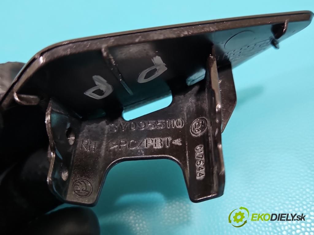 Skoda Superb III 2015-2024 2.0 TDI 190 hp automatic 140 kW 1968 cm3 5- Zaślepka: ostřikovačů pravé 3V0955110