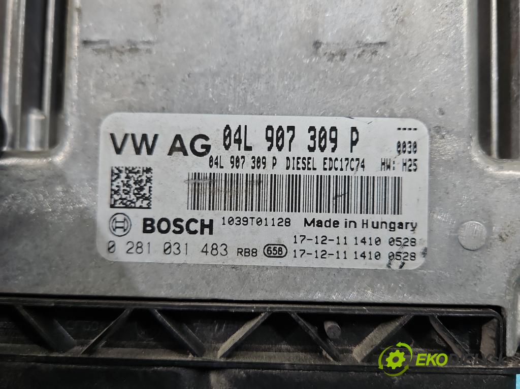 Skoda Superb III 2015-2024 2.0 TDI 190 HP automatic 140 kW 1968 cm3 5- riadiaca jednotka motora 0281031483