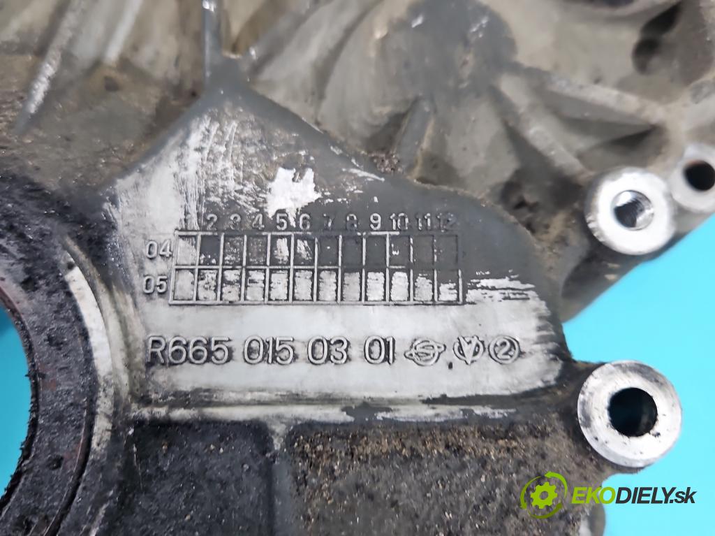 Ssangyong Rexton I 2001-2017 2.7 XDI 165 HP automatic 121 kW 2696 cm3 5- obal načasovanie R6650150301 (Kryt motora)