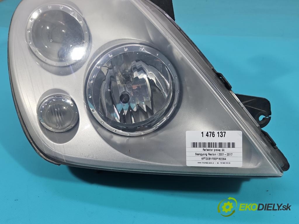 Ssangyong Rexton I 2001-2017 2.7 XDI 165 HP automatic 121 kW 2696 cm3 5- Reflektor: pravý  (Svetlo predné pravé)