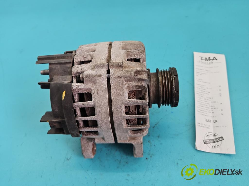 Dacia Sandero II 2012-2020 1.0 12V 73 HP manual 54 kW 999 cm3 5- Alternator 231007582R (Alternátor)