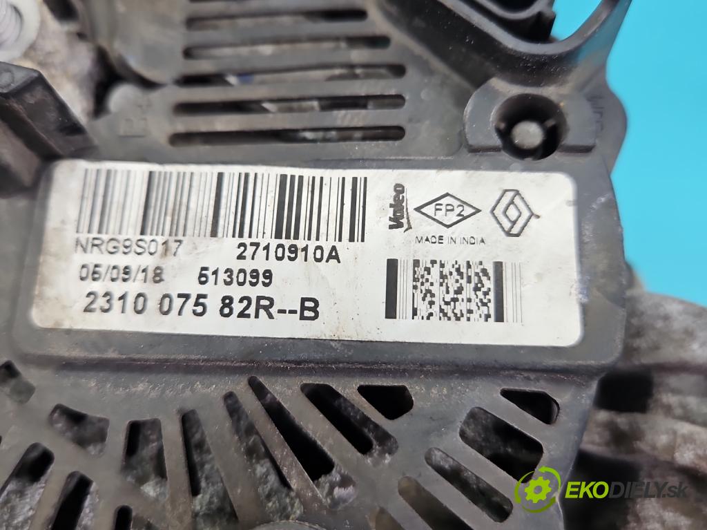 Dacia Sandero II 2012-2020 1.0 12V 73 HP manual 54 kW 999 cm3 5- Alternator 231007582R (Alternátor)