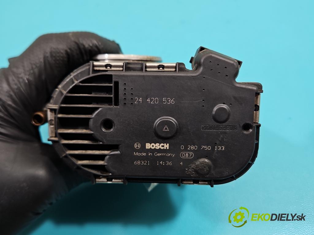 Opel Astra III 2004-2014 1.4 16V 90 HP manual 66 kW 1364 cm3 5- klapka 0280750133 (Škrtiaca klapka)