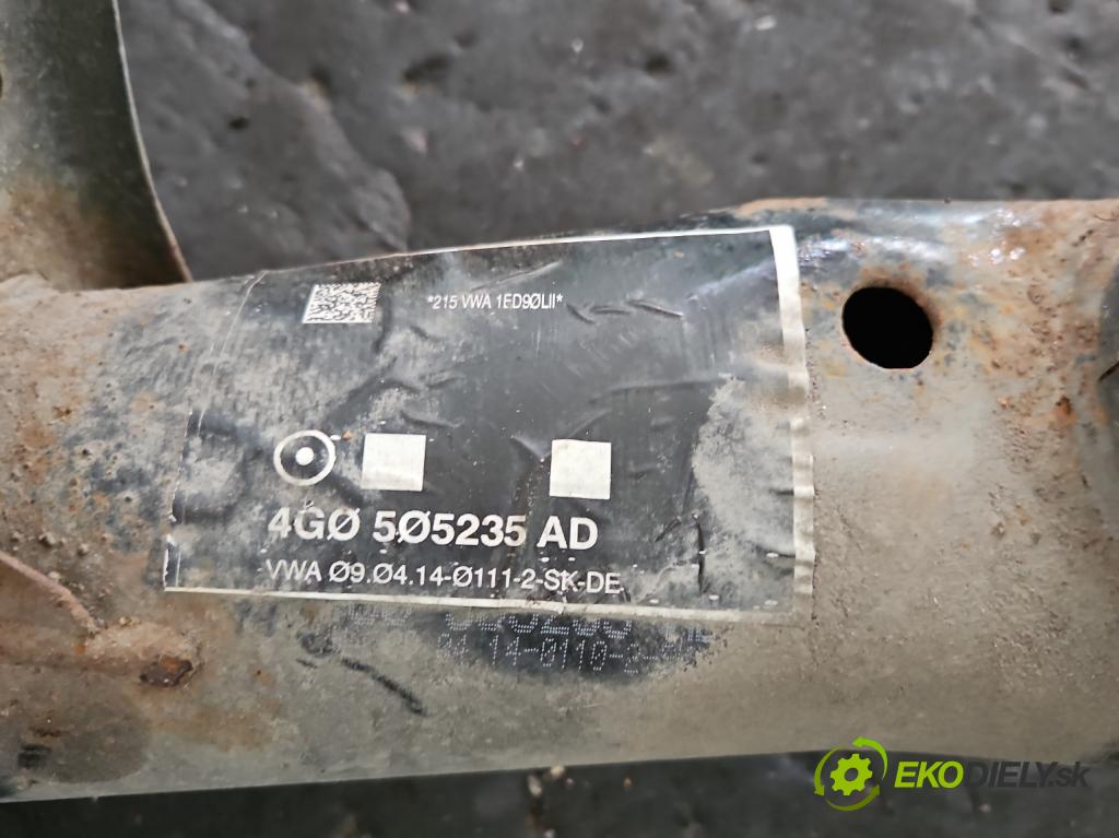 Audi A7 4G 2010-2018 4.0 V8 TFSI 420 hp automatic 309 kW 3993 cm3 5- zadna výstuha 4G0505235AD (Výstuha zadná)