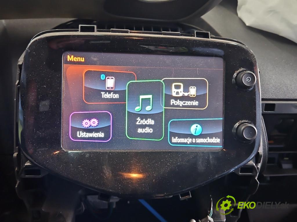 Toyota Aygo II 2014-2022 1.0 vvti 69KM manual 51 kW 998 cm3 5- Radio originál 86140-0H010