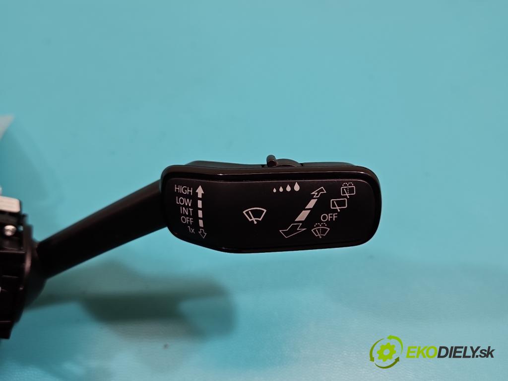 Seat Leon III 2012-2020 1.8 TSI 179KM automatic 132 kW 1798 cm3 5- prepínač komplex: 5Q0953513R (Prepínacie páčky pod volantom)
