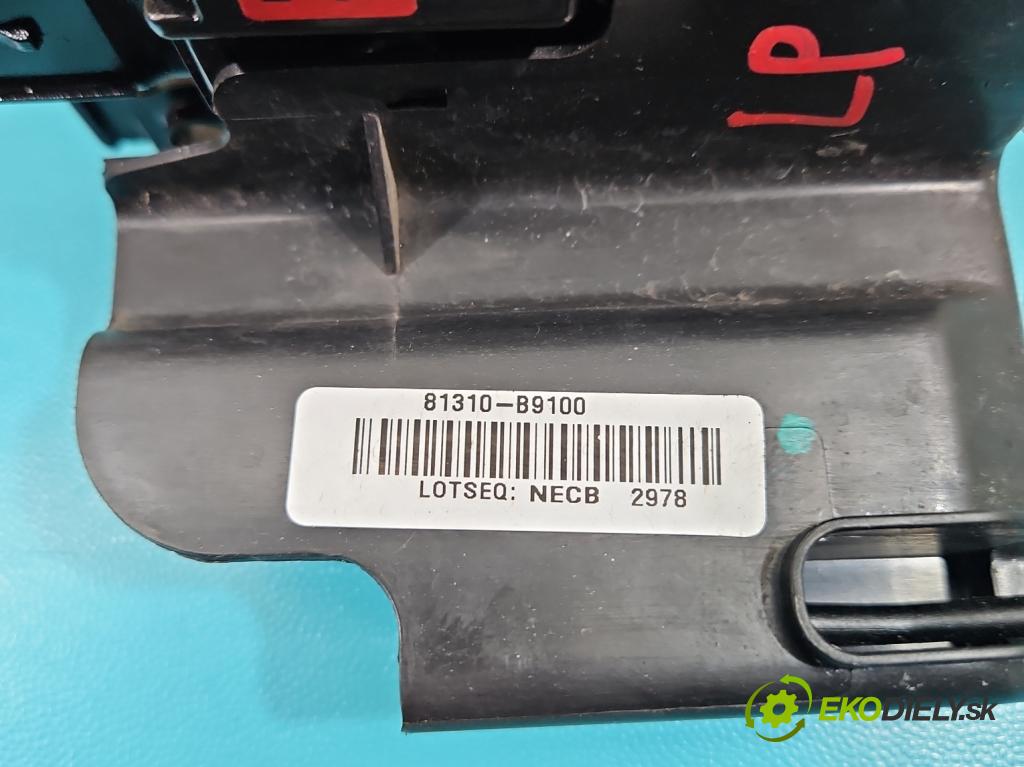 Hyundai I10 II 2013-2019 1.2 16V (G4LA) 87 hp manual 64 kW 1248 cm3 5- zámek přední levý 81310-B9100