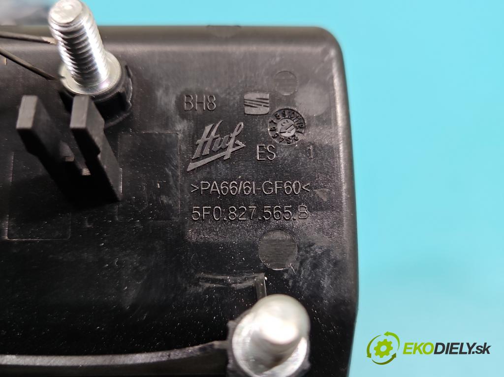 Seat Leon III 2012-2020 1.8 TSI 179KM automatic 132 kW 1798 cm3 5- rukoväť kufrové dvere zadné 5F0827565B