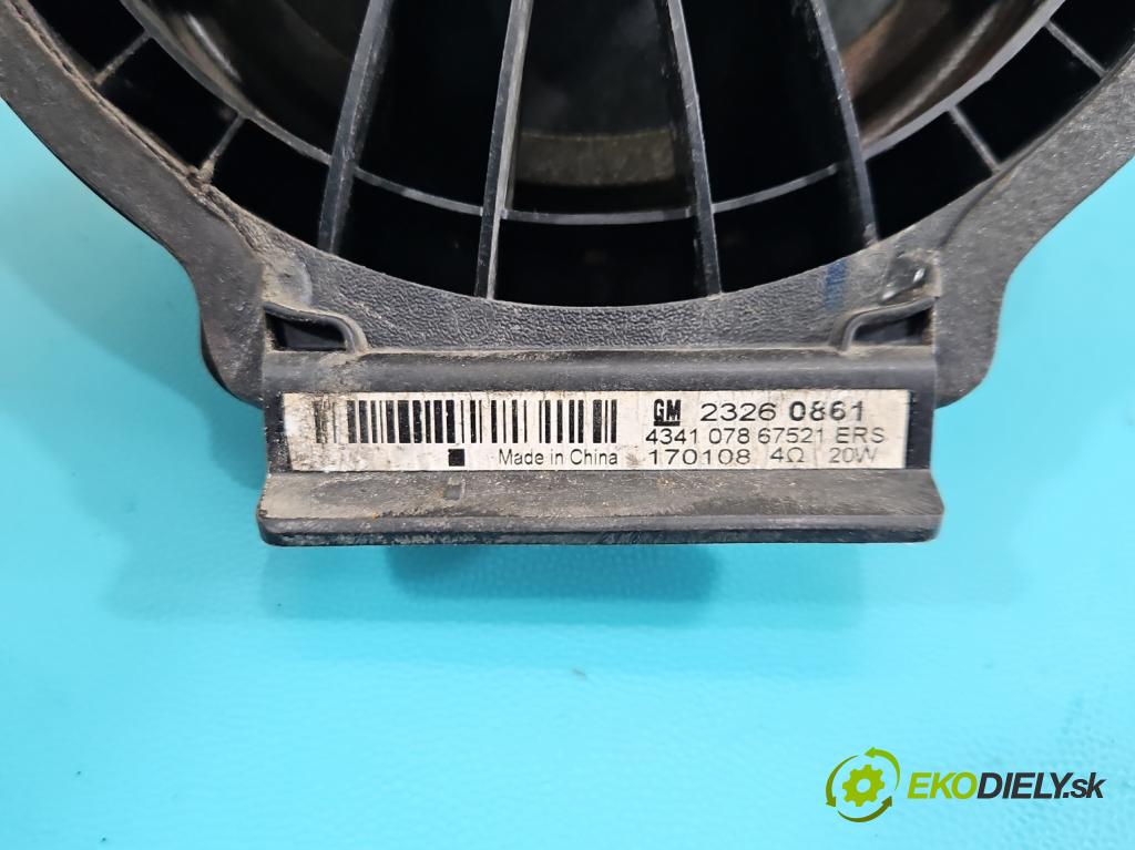 Opel Mokka A 2012-2019 1.6 cdti 136hp automatic 100 kW 1598 cm3 5- reproduktory komplet 23260861