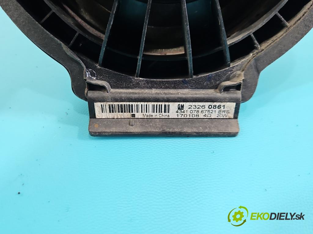 Opel Mokka A 2012-2019 1.6 cdti 136hp automatic 100 kW 1598 cm3 5- reproduktory komplet 23260861