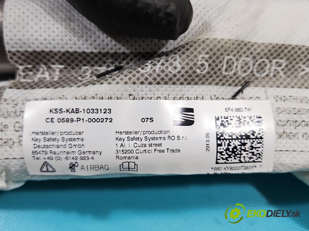 Seat Leon III 2012-2020 1.8 TSI 179KM automatic 132 kW 1798 cm3 5- clona ľavé 5F4880741