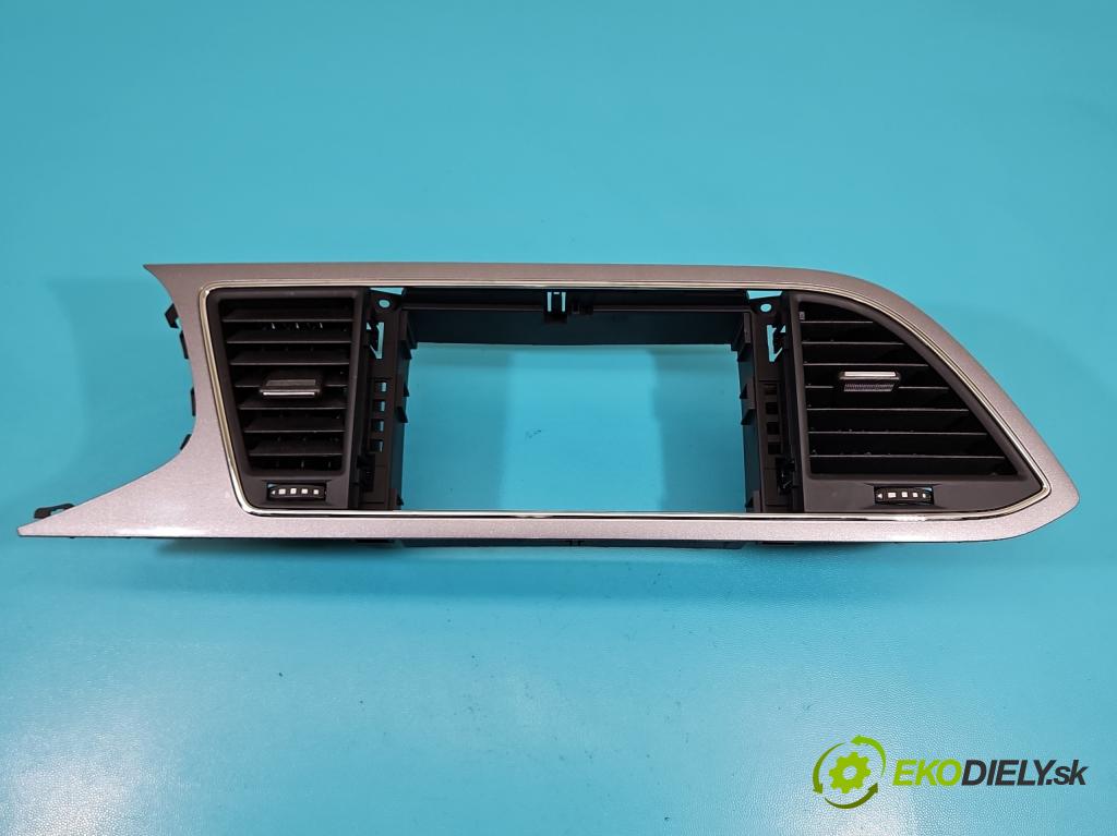 Seat Leon III 2012-2020 1.8 TSI 179KM automatic 132 kW 1798 cm3 5- Mřížka: kúrenia stredová 5F1819110D (Mriežka kúrenia (fukár))