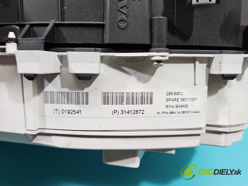 Volvo V40 II 2012-2019 2.0 D3 150 HP automatic 110 kW 1984 cm3 5- prístrojovka/ budíky 31412872 (Prístrojová doska)