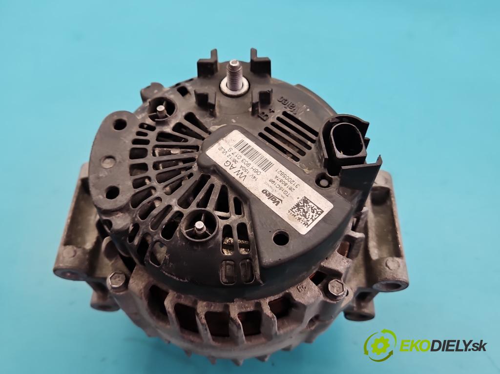 Audi A6 C7 2011-2018 2.0 TFSI 179KM automatic 132 kW 1984 cm3 4- Alternator 06H903017S (Alternátor)